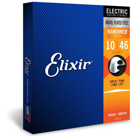 Elixir® Nanoweb 10-46 Light Electric Guitar Strings